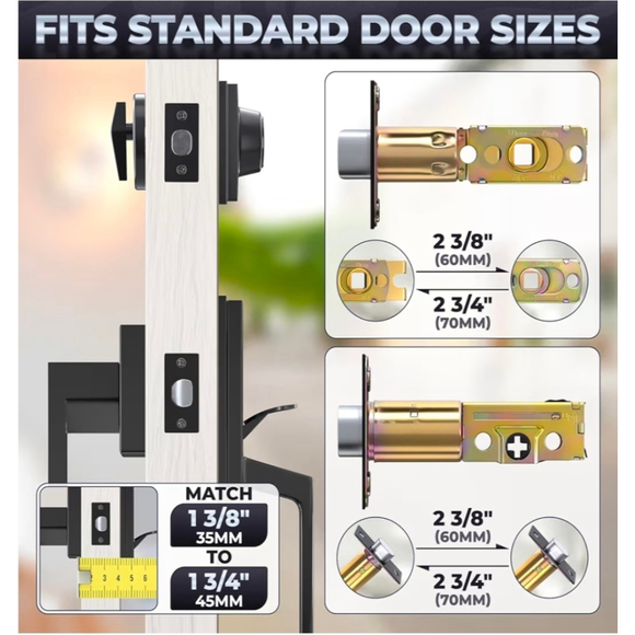 Front Door Lock Set - Picture 4 of 10